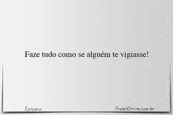 Frase de Epicuro