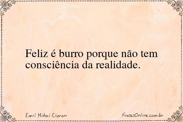 Frase de Emil Mihai Cioran