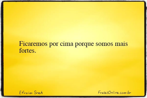 Frase de Efraim Sneh
