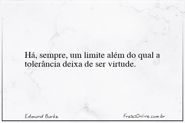 Frase de Edmund Burke