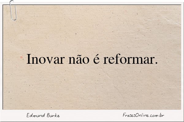 Frase de Edmund Burke