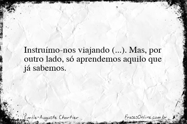 Frase de Émile-Auguste Chartier