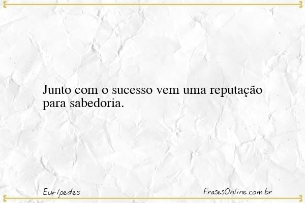 Frase de Eurípedes