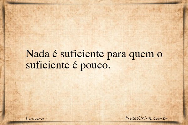 Frase de Epicuro