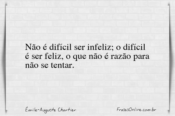Frase de Émile-Auguste Chartier