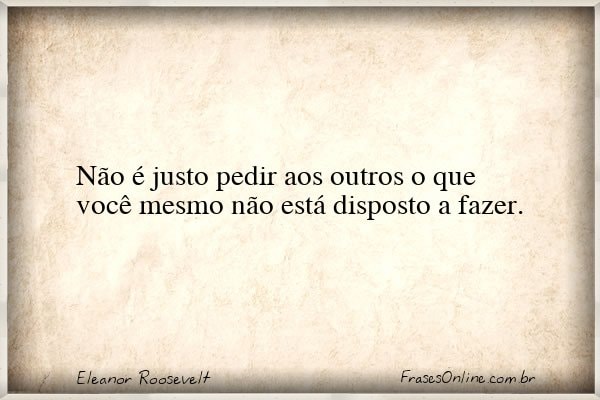 Frase de Eleanor Roosevelt