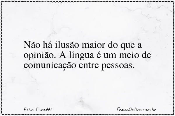 Frase de Elias Canetti