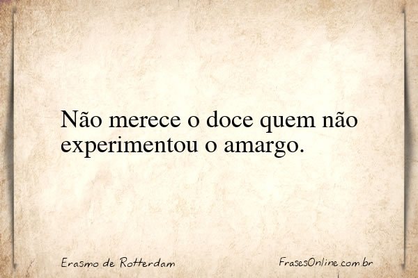 Frase de Erasmo de Rotterdam