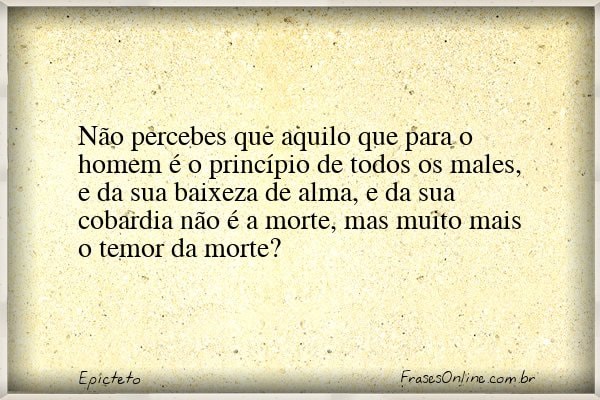 Frase de Epicteto