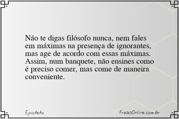 Frase de Epicteto