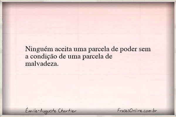 Frase de Émile-Auguste Chartier