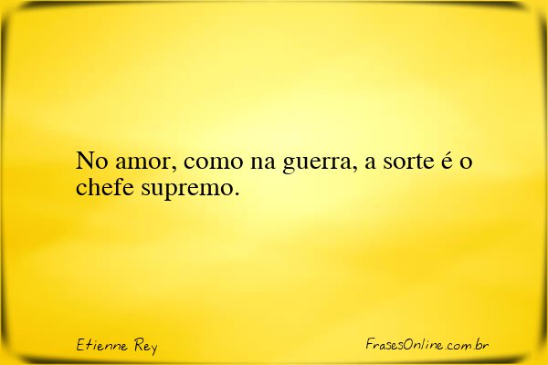 Frase de Etienne Rey