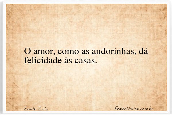 Frase de Émile Zola