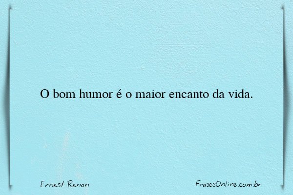 Frase de Ernest Renan