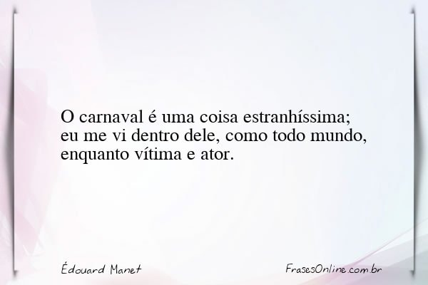 Frase de Édouard Manet