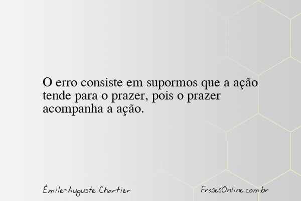 Frase de Émile-Auguste Chartier