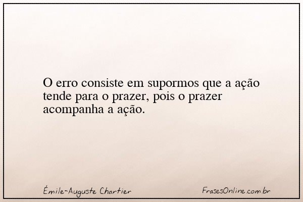 Frase de Émile-Auguste Chartier