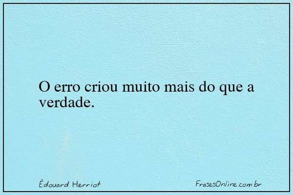Frase de Édouard Herriot