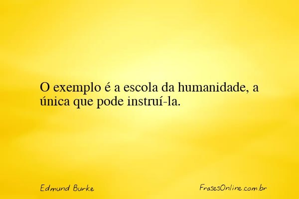 Frase de Edmund Burke