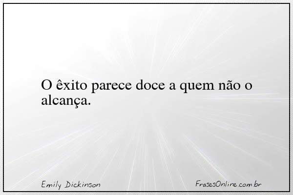 Frase de Emily Dickinson