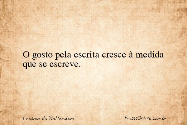 Frase de Erasmo de Rotterdam