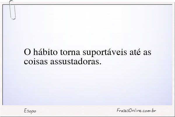 Frase de Esopo