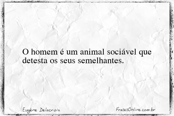 Frase de Eugène Delacroix