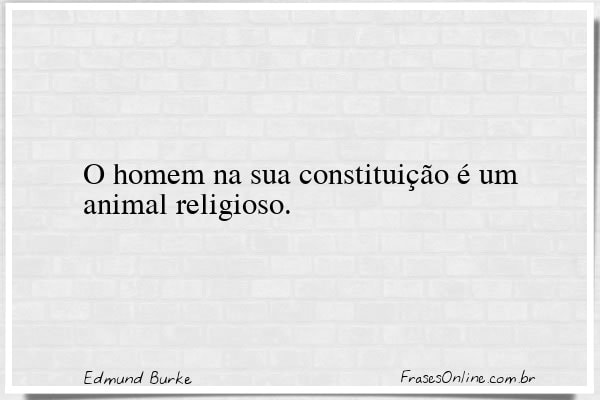 Frase de Edmund Burke