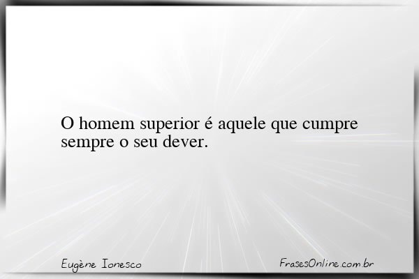 Frase de Eugène Ionesco