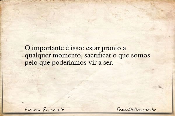 Frase de Eleanor Roosevelt