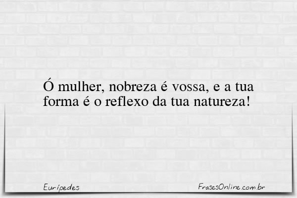 Frase de Eurípedes