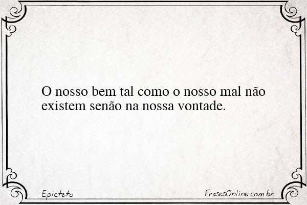 Frase de Epicteto