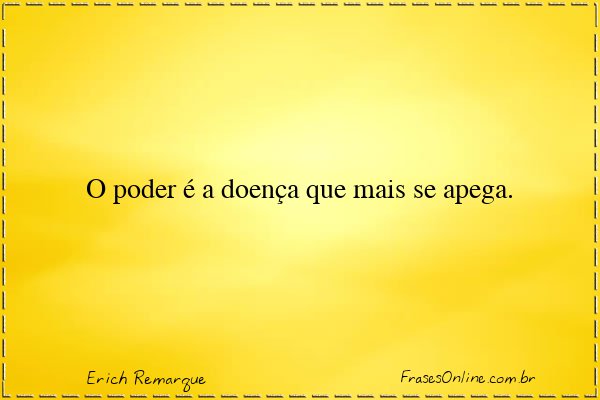 Frase de Erich Remarque