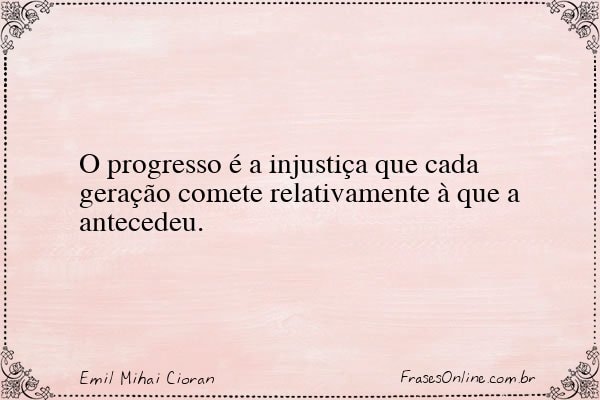 Frase de Emil Mihai Cioran