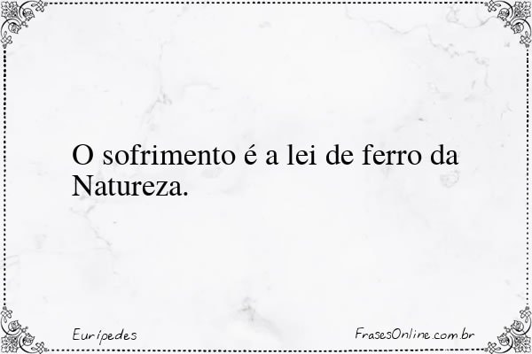 Frase de Eurípedes
