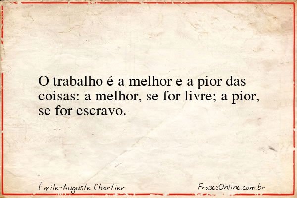 Frase de Émile-Auguste Chartier
