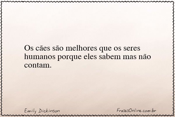 Frase de Emily Dickinson