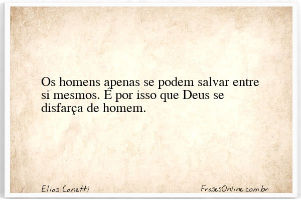 Frase de Elias Canetti
