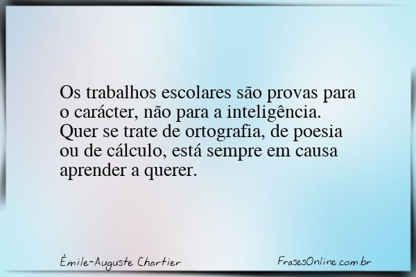 Frase de Émile-Auguste Chartier