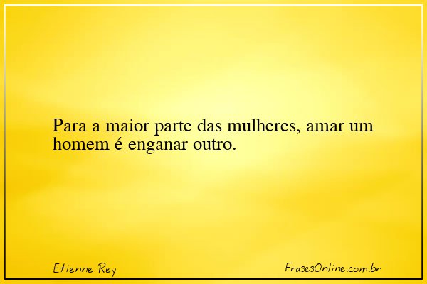 Frase de Etienne Rey
