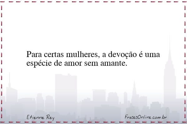 Frase de Etienne Rey