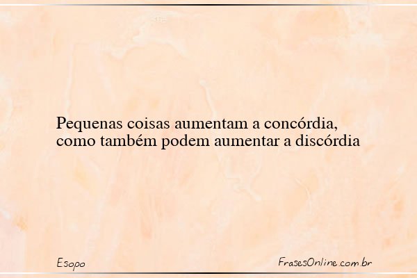 Frase de Esopo