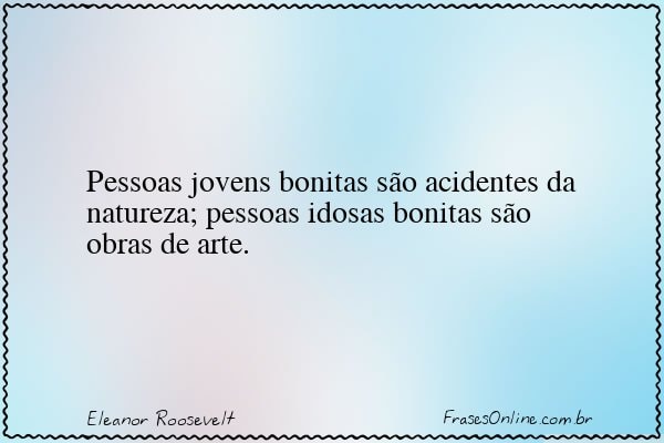 Frase de Eleanor Roosevelt