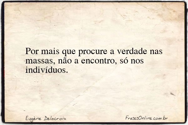 Frase de Eugène Delacroix