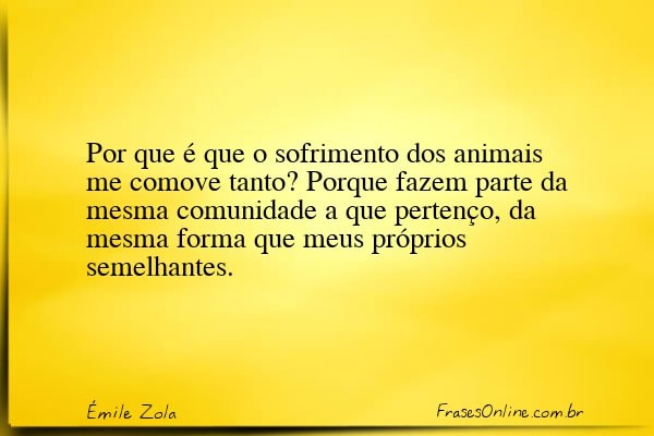 Frase de Émile Zola