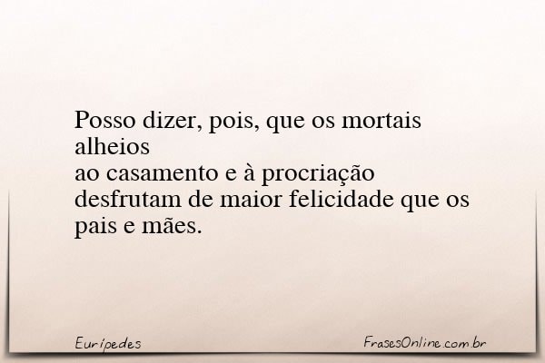 Frase de Eurípedes