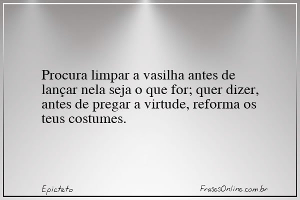 Frase de Epicteto