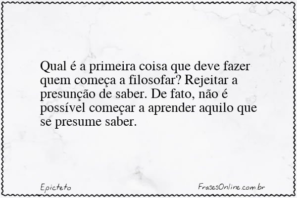Frase de Epicteto