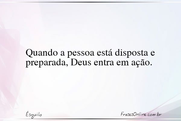 Frase de Ésquilo