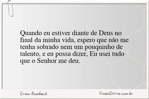 Frase de Erma Bombeck